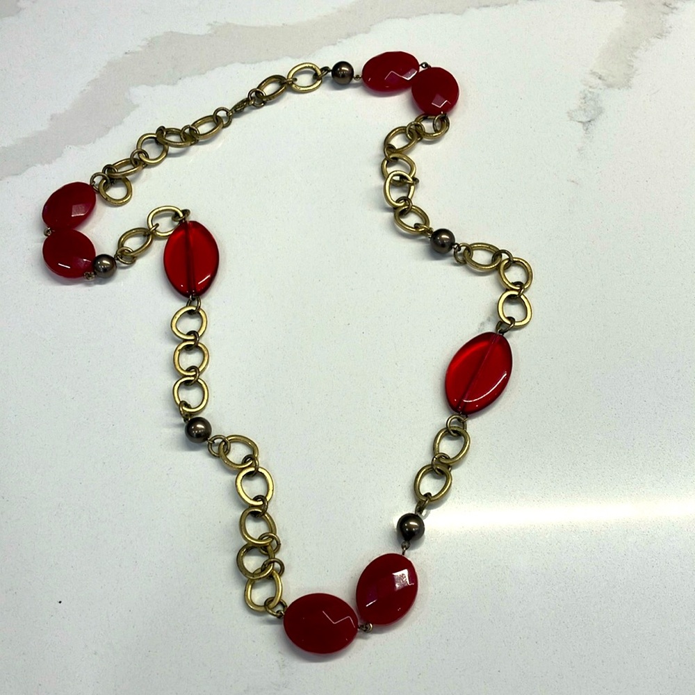 FASHION NECKLACE: Ann Taylor, 16"